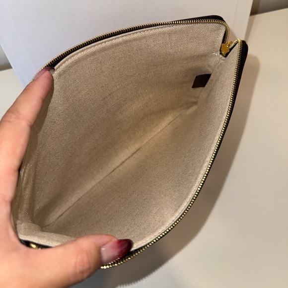 Brand NWT Celine Small Jacquard Floral Pouch - Picture 3 of 5